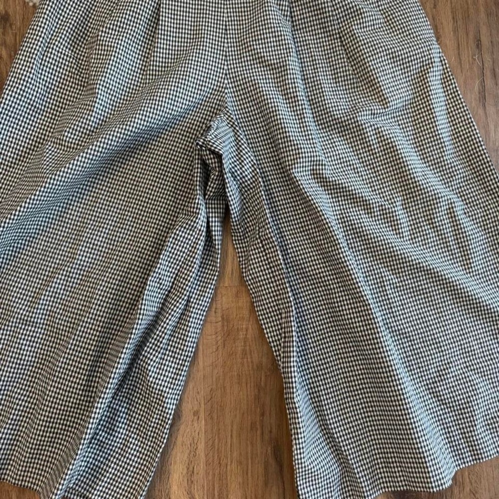 Vintage First Focus black and white gingham jumpsuit - Picture 3 of 7